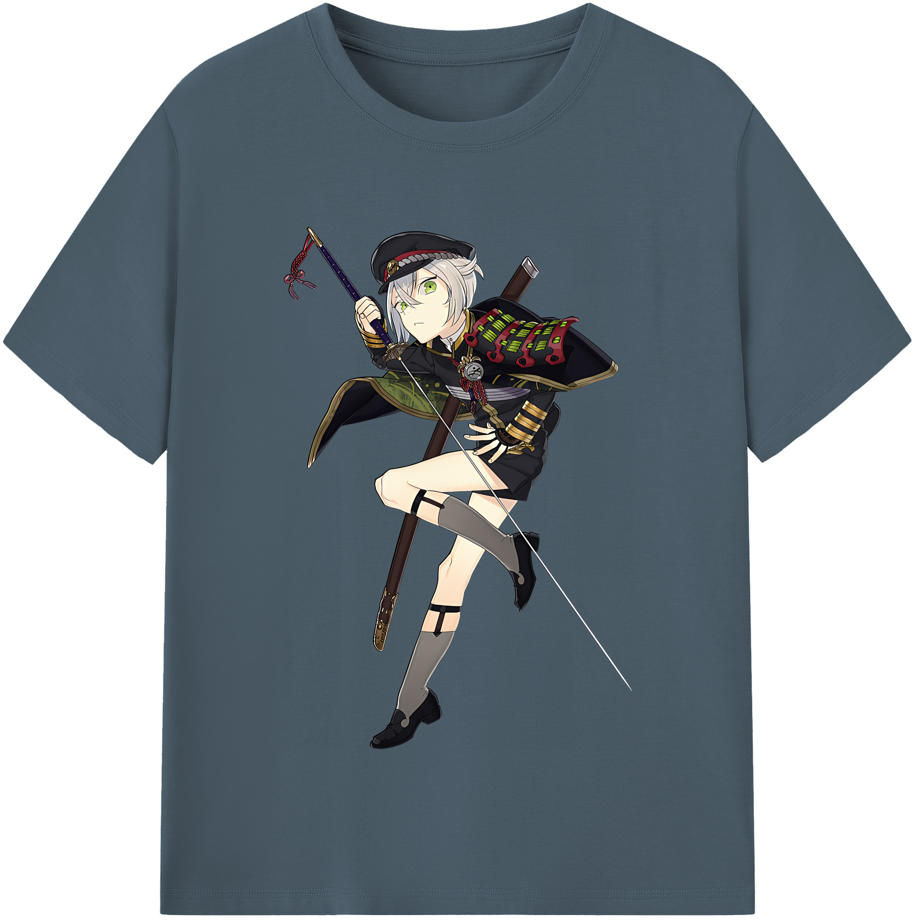 （画像用） 刀剣乱舞 Touken Ranbu 綿100％半袖Tシャツ（フロントプリント）